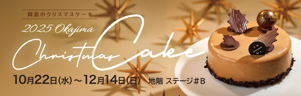 2025 岡島のクリスマスケーキ