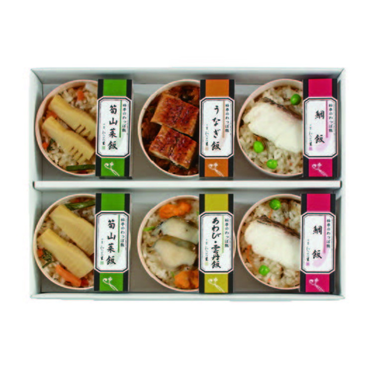 〈京・料亭わらびの里〉料亭のわっぱ飯