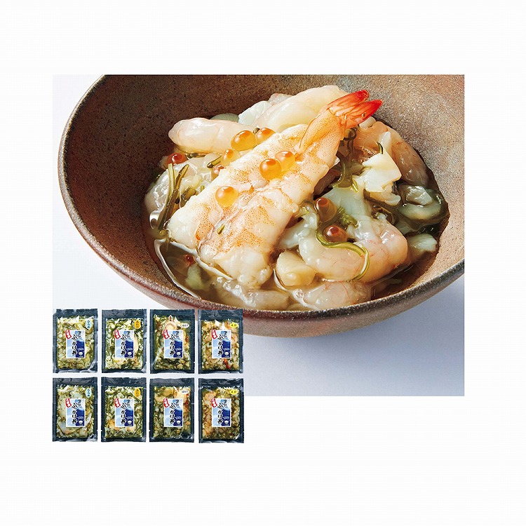 海鮮ぶっかけ丼の具