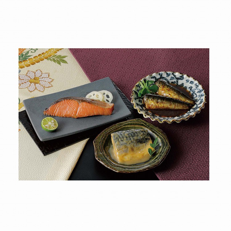 レンジで簡単　料亭の魚惣菜詰合せ