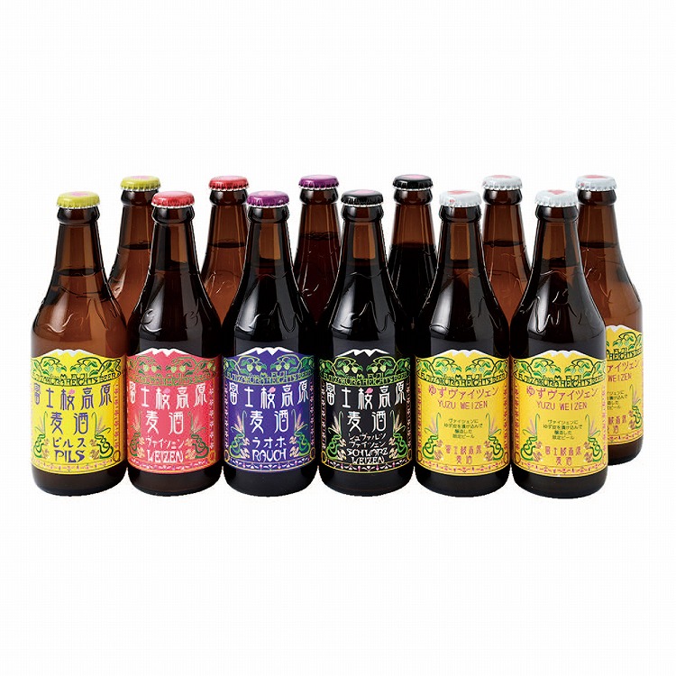 富士桜高原麦酒ギフトゆずヴァイツェンと定番４種