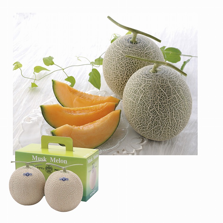 クラウンメロン　２玉