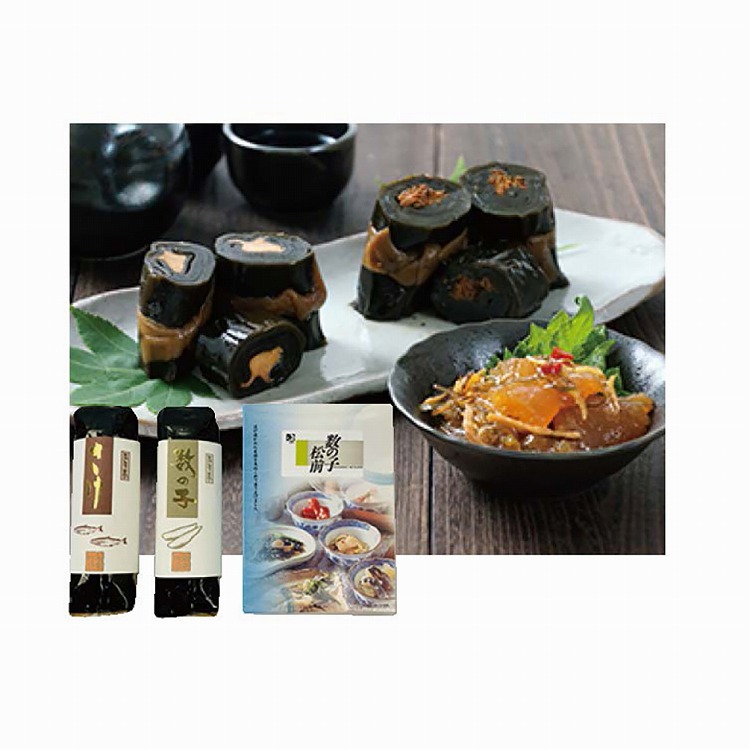 数の子松前漬と昆布巻