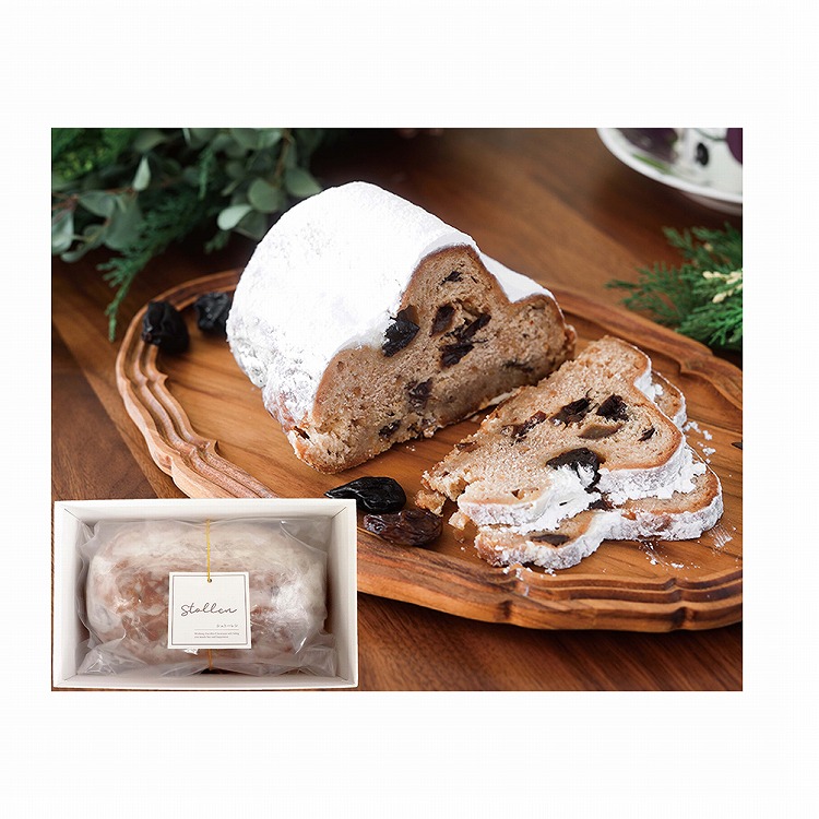 山梨県産レーズンをふんだんに使用した「ぶどうのシュトーレン」