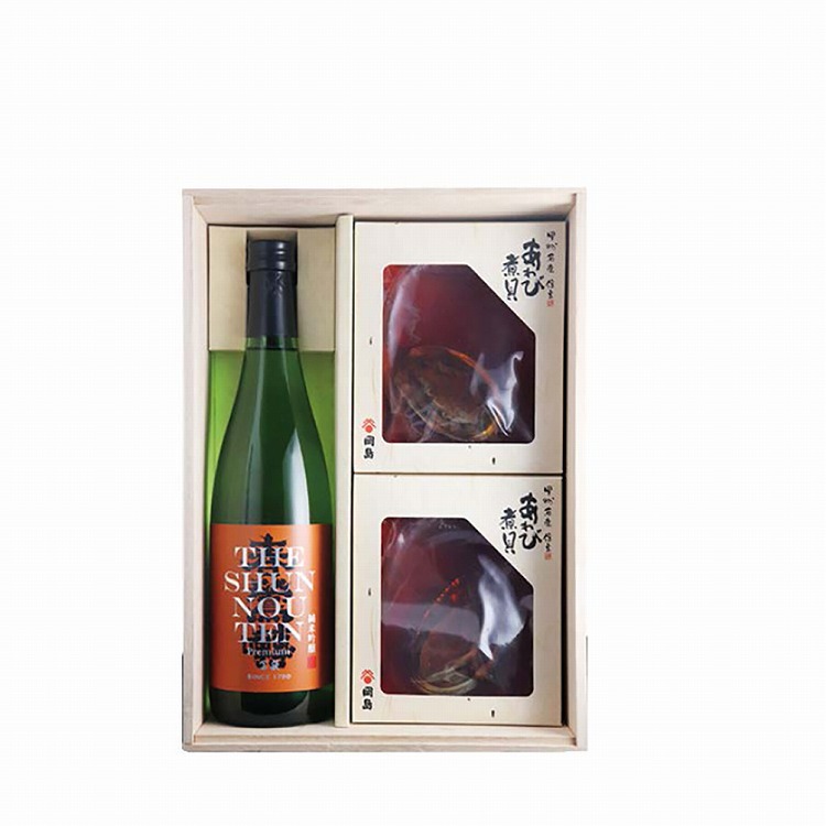 「煮貝」と地酒セット