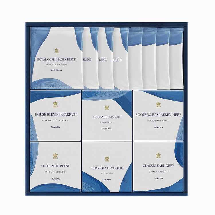 ドリップコーヒー・ティーバッグ・クッキーセット