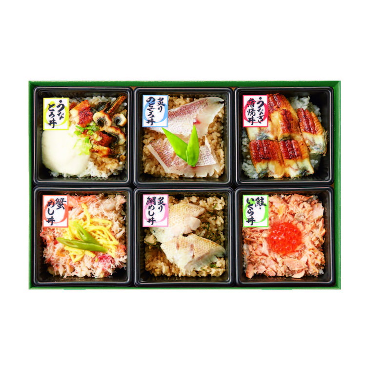 一膳海鮮丼ぶりセット（レンジ対応） | 岡島ショッピングサイト