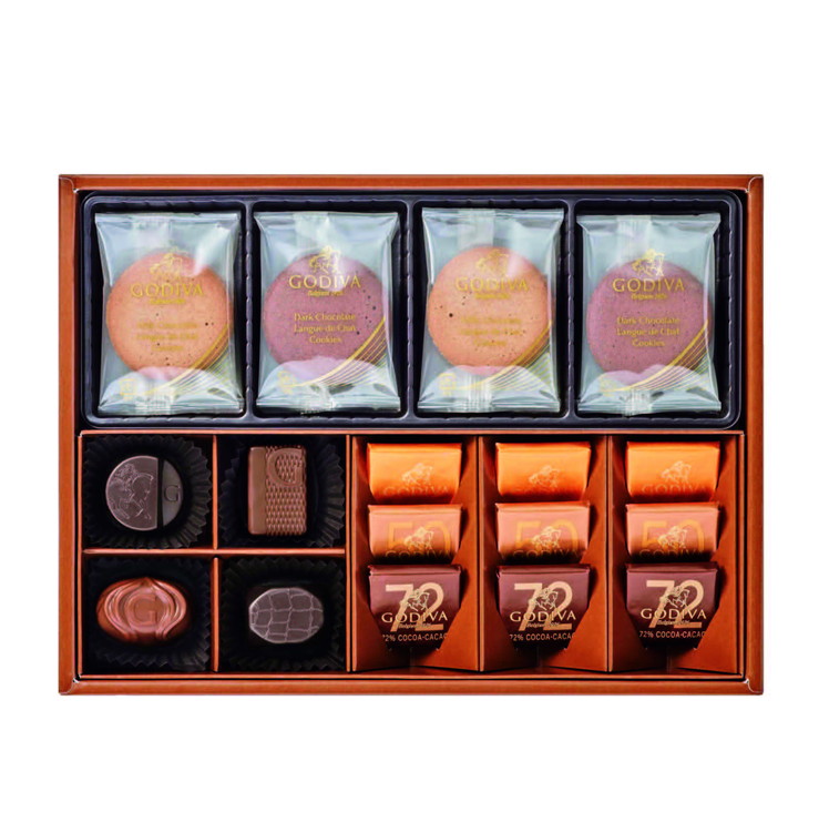 〈ゴディバ〉チョコレート＆クッキー　アソートメント