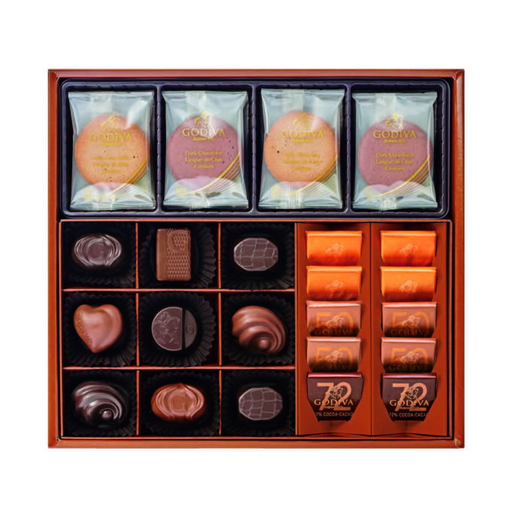 〈ゴディバ〉チョコレート＆クッキー　アソートメント