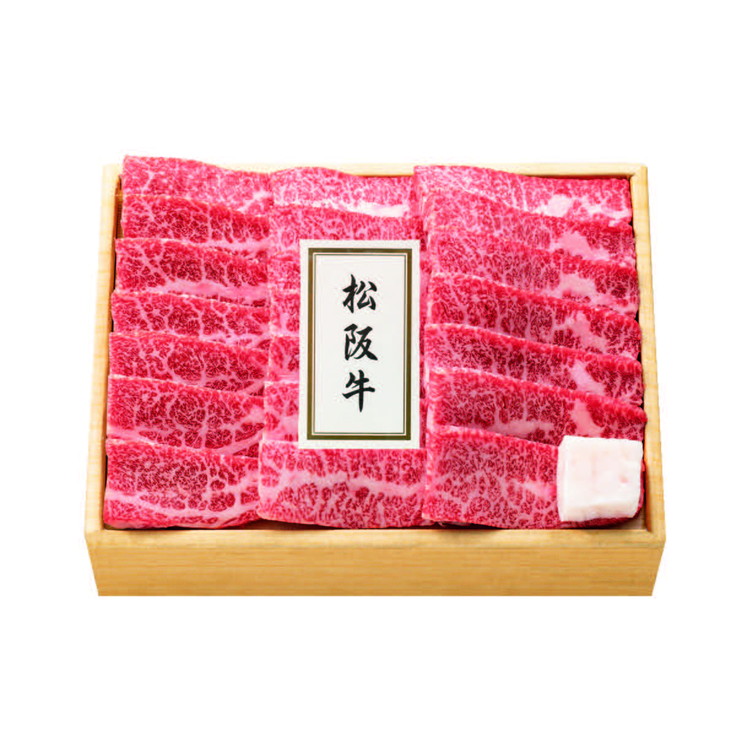 〈二幸〉松阪牛　バラ肉カルビ焼肉用