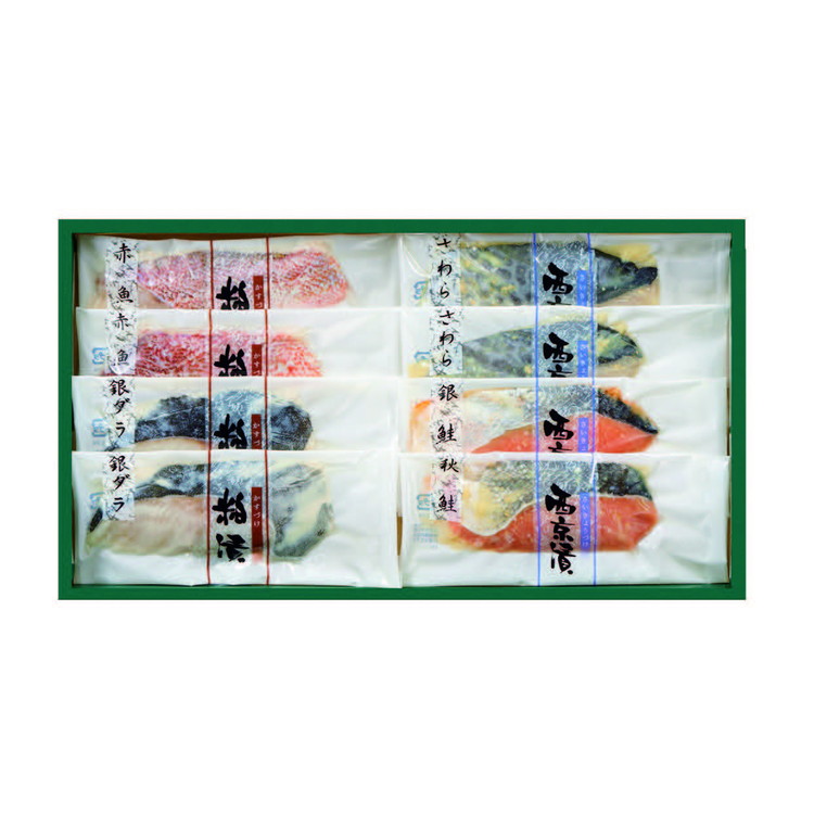 〈魚勢〉吟醸粕・西京味噌漬魚詰合せ