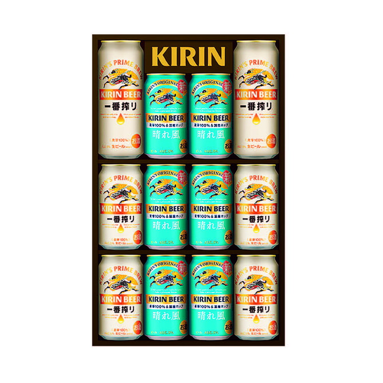 〈キリン〉一番搾り・晴れ風２種セット