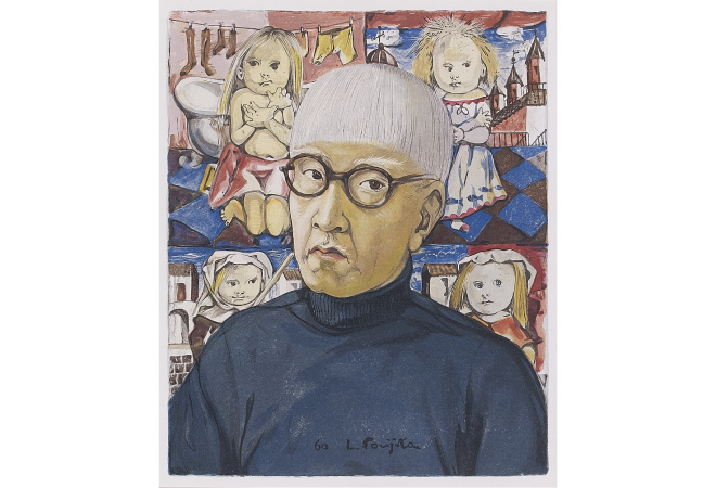 藤田嗣治  絵画 藤田嗣治と夢見るフランス絵画展 | イベント情報 | 岡島 山梨県