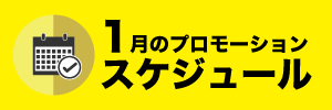 1月のプロモーションスケジュール